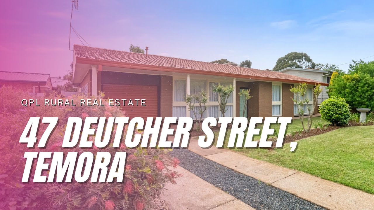 47 Deutcher Street, Temora QPL Rural Real Estate YouTube