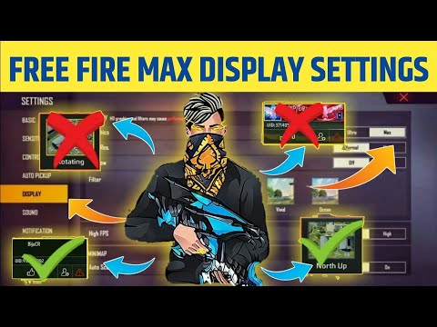 Free Fire Max Display Settings Full Details | Free Fire Settings | Free ...