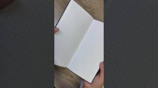 DIY Quick Travel Journal Binding |Grid Paper (No Glue Spine-French Link Stitch) #bookbinding