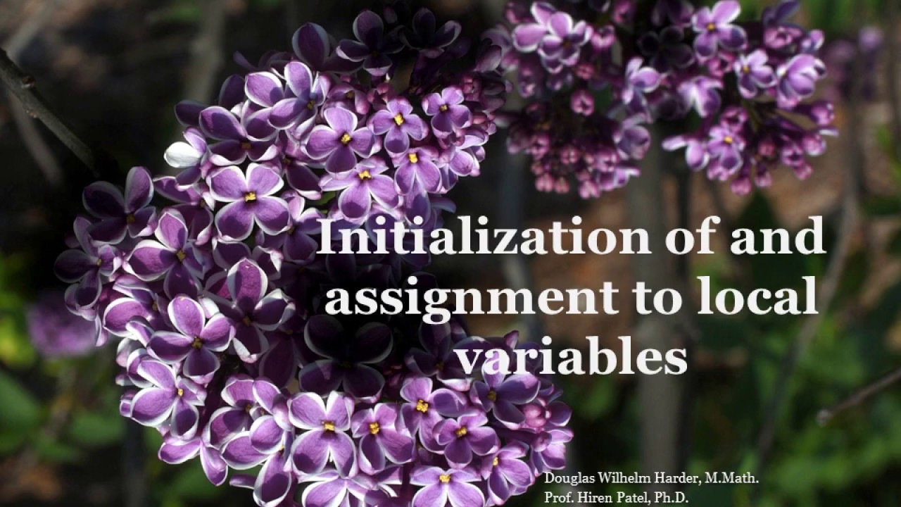 1.06 Initialization and assignment - YouTube