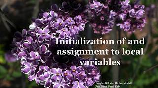 1.06 Initialization and assignment