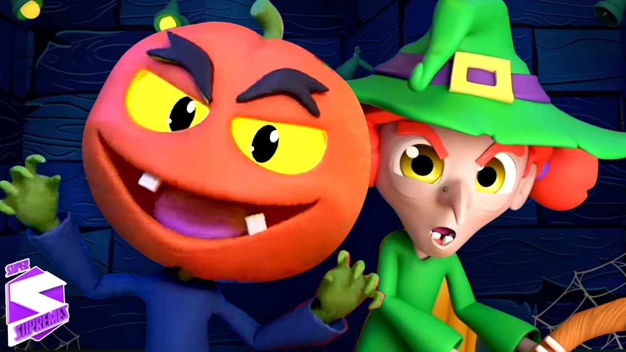 One Two I Say A Boo, Halloween Rhymes and Songs for Kids - YouTube