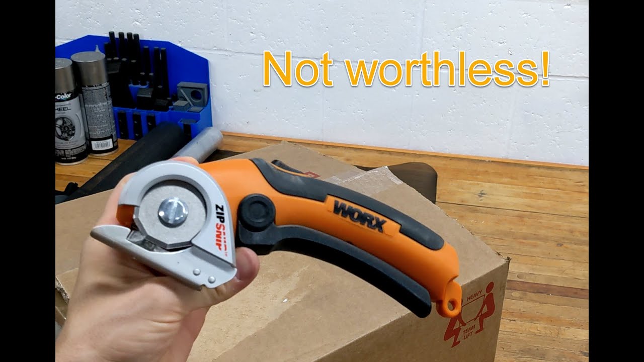 Worx ZipSnip electric scissors are a workhorse in my home