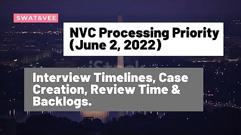 NVC Processing Priority (2, June 2022) || Interview Timelines, Case Creation, Review Time & Backlogs