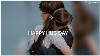 Hug Day Status 🫂❤️ Happy Hug Day WhatsApp Status 💖