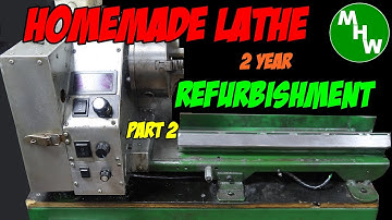 MHW Episode 106 - Lathe Rebuild 2023 - Part 2 - Bed Rails