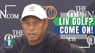 Tiger Woods BLASTS LIV Golf CEO Greg Norman; CAN'T see the POSITIVES of the Tour