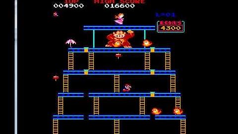 Donkey Kong - TRS 80 Color Computer CoCo - emulador Vcc 1.42 - testeado Windows 7 x64