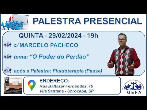 Assista: Palestra Presencial - c/ MARCELO PACHECO (29/02/2024)