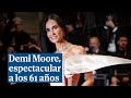 Demi Moore aparece espectacular a los 61 años en el Festival de Cannes