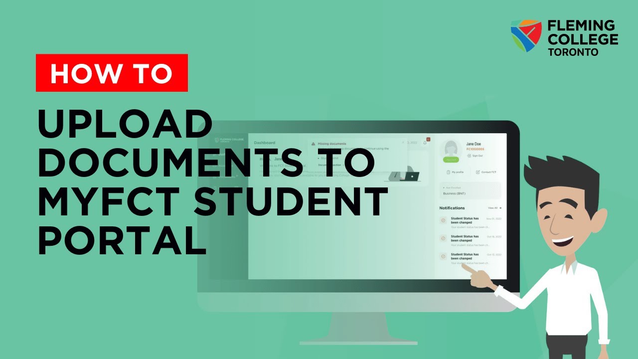MyFCT Student Portal| Your Ultimate Document Upload Tutorial A Step-by-Step Tutorial