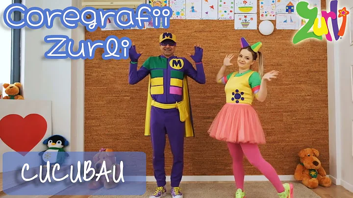 Invata coregrafia Cucubau #cantececopii #gascazurli #fetitazurli