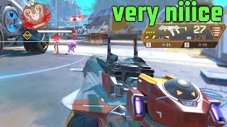 INTENSE Double R99 Endgame CLUTCH (octane my beloved) in Apex Legends