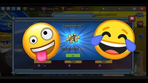 Funny Moment when Opening Chest in Build and shoot - Blockman Go Blocky Mods