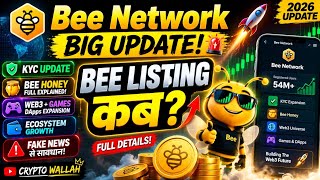 🐝 Bee Network BIG UPDATE! 😱 When is the BEE Listing? The Truth About KYC + Bee Honey screenshot 1