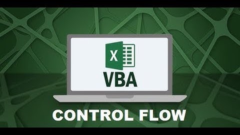 Excel VBA for Beginners #7 : Control Flow PART 1