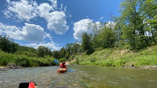 Kayaking the Pine River