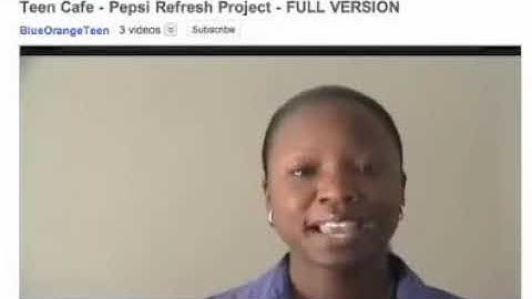 Pepsi Refresh Project