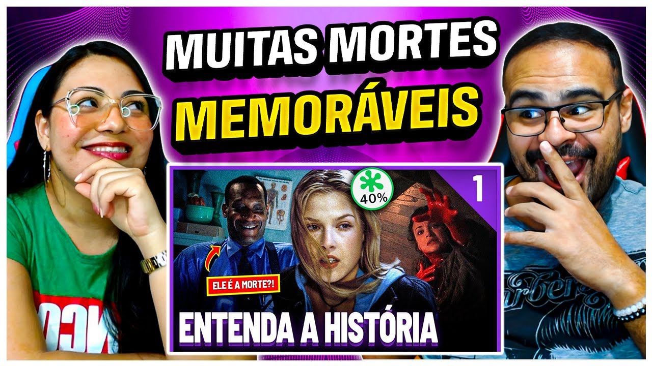 REACT CANAL PEEWEE | Saga Premonição | Entenda a História dos Filmes | PT.1