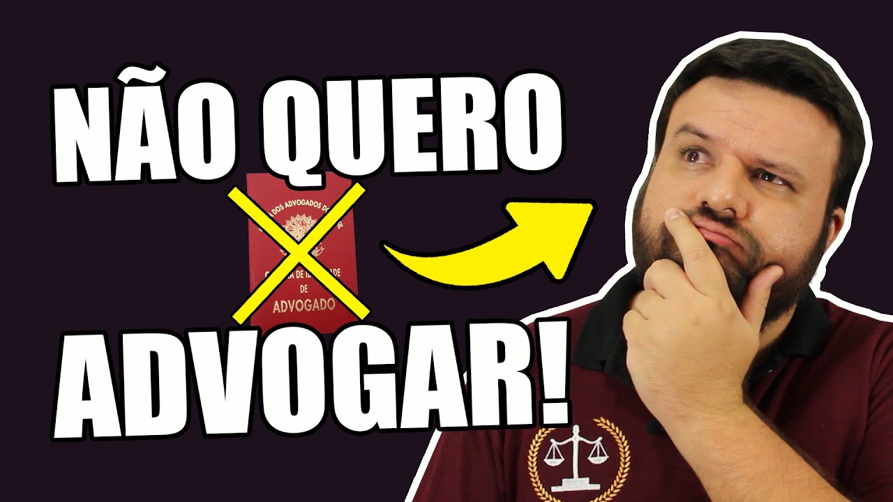 ME FORMEI EM DIREITO E NÃO QUERO ADVOGAR, E AGORA? | O DIREITO E EU