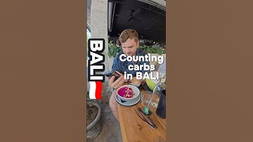 Counting Carbs in Bali 🍲 | Type 1 Diabetes & Tech Make It Easier