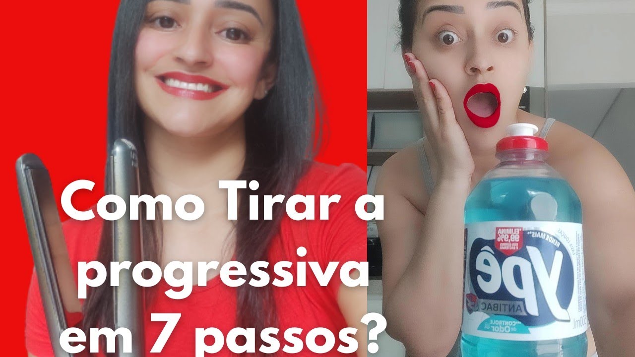⚠️COMO Tirar A Progressiva/Botox RÁPIDO e FÁCIL 🙆🏻‍♀️