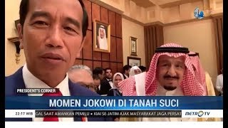 Presiden Jokowi Ngevlog Bersama Raja Salman