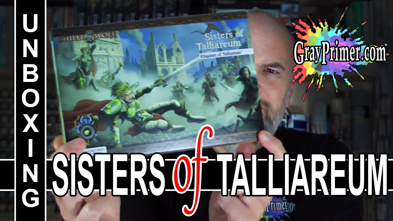 Unboxing and Review of Shieldwolf's SISTERS OF TALLIAREUM