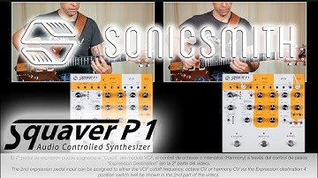 SonicSmith Squaver P1: analog Synthesizer Demo by Abel Franco