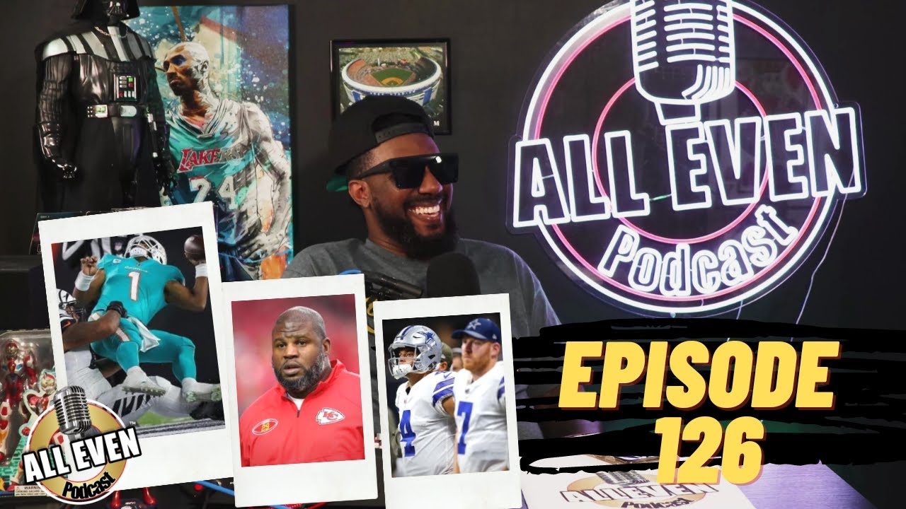 Tua screwup | Minority hiring excuses | Rush in Dallas | NBA camp starts | All Even Podcast ep 126