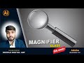 How to make magnifying glass projector | how to make magnifying glass
