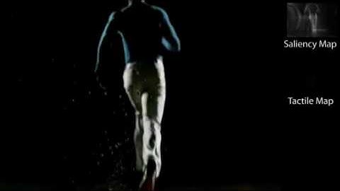 Saliency-Driven Real-Time Video-to-Tactile Translation