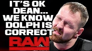 WWE Raw Sept. 24, 2018 Full Show Review & Results: DEAN AMBROSE HAS SOME THINKING TO DO...