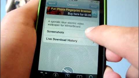 How to get my Moving Wallpaper on iPod Touch & iPhone - NO vWallpaper