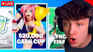 🔴LIVE! - $20,000 DUO TOURNAMENT, FNCS HEATS SOON! (Fortnite)