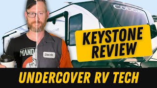 RV Tech reviews Keystone Cougar UNDERCOVER at dealership