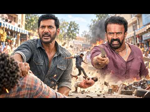 Himmat hai toh mujhe haath laga kar dikha | Rathnam | Hindi Movie | Vishal, Priya Bhavani Shankar