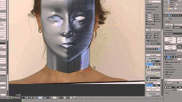 Tutorial Blender: how to crate a face (Part3)