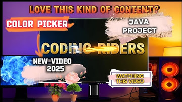 Creating a Color Picker Tool in Java #coding #viral