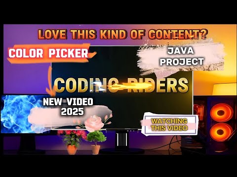 Creating a Color Picker Tool in Java #coding #viral