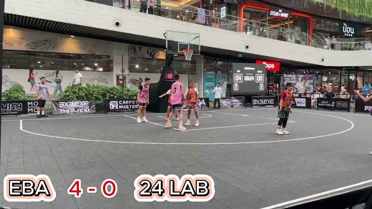 (Frist Round) EBA VS 24 Lab  :  MEGA HOOPS : 3x3 Youth Battle (U12 MIXED)