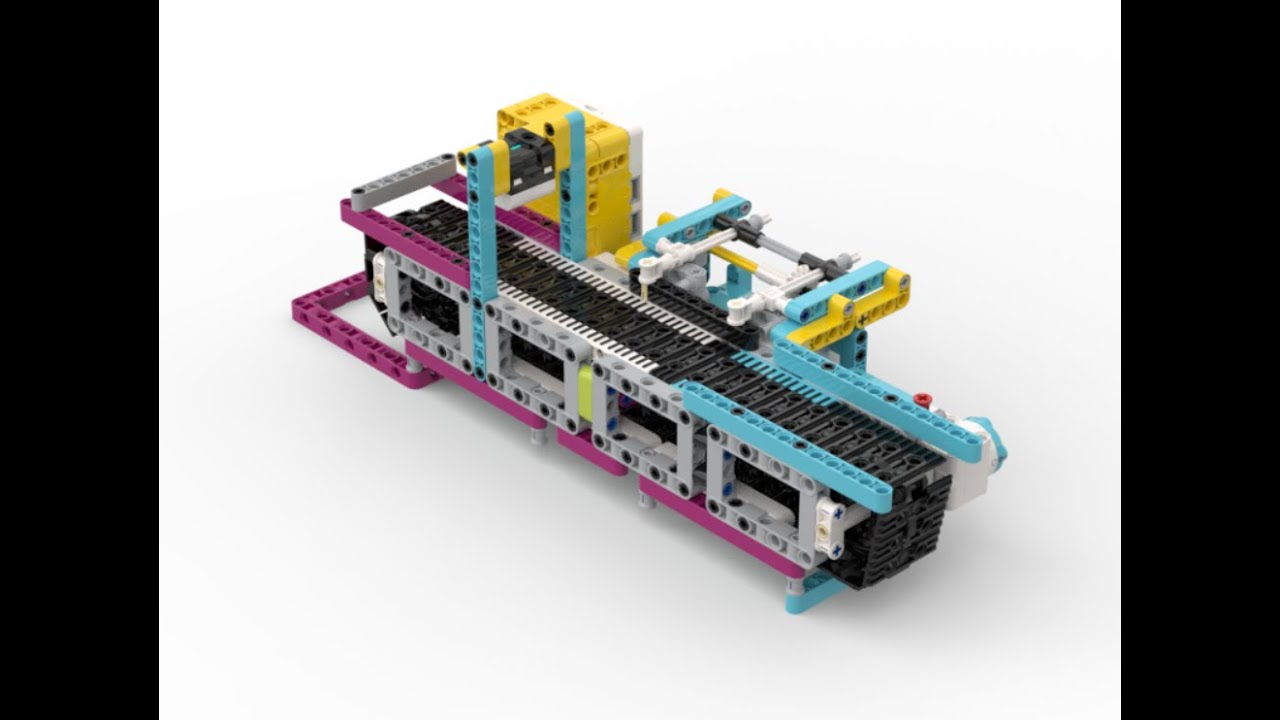 # Lego Spike  conveyor belt