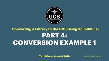 Using Soundminer to Build a UCS Library - 04. Example Conversion 1