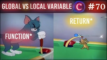 LOCAL VS GLOBAL VARIABLE  | C Language Tutorial (Hindi Version) | #70 | Arpit Katiyar