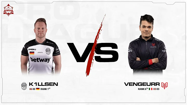 k1llsen vs vengeurR - Quake Pro League - Week 8