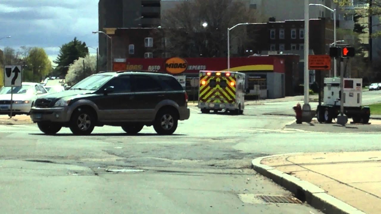 Groton Ambulance Transporting To Hartford Hospital YouTube