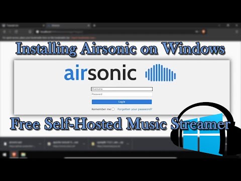 Installing Airsonic on Windows, Free Self-Hosted Music Streamer