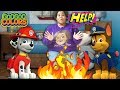 Oh No, Save Mom! (Goo Goo Gaga Pretend Play Paw Patrol Ultimate Rescue Heroes!)