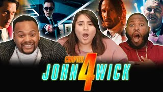 THIS WAS NON STOP HEAT! John Wick Ch 4 Movie Reaction