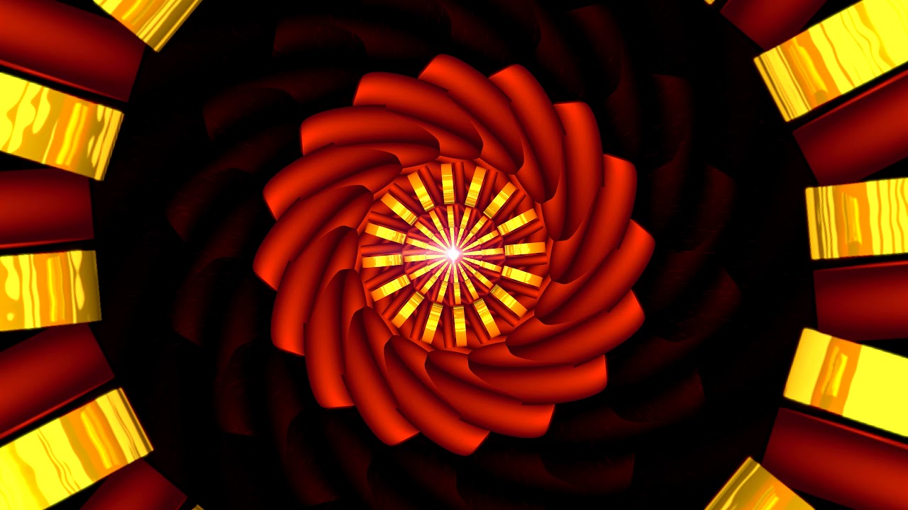 4k Abstract Tunnel VJ Motion Video Background || 4K VJ loop Art Motion ...